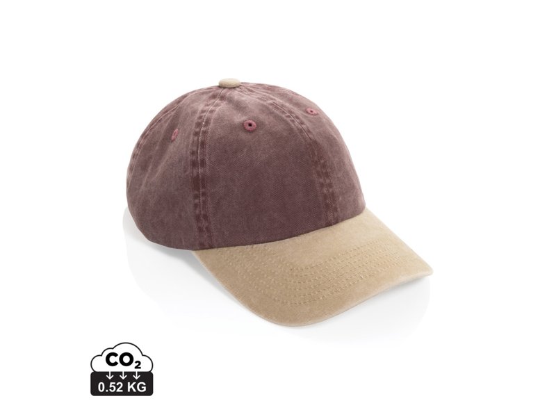 BEAU AWARE™ Washed 6 panel twill two tone cap BEAU AWARE™ Washed 6 panel twill two tone cap