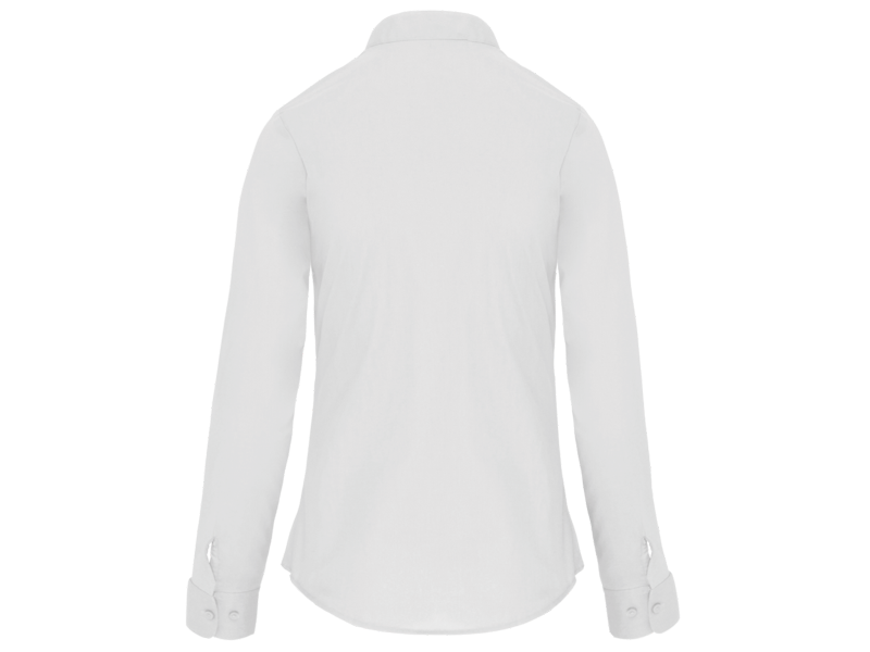 Kariban Damesblouse met "Mao" kraag lange mouwen Kariban Damesblouse met "Mao" kraag lange mouwen