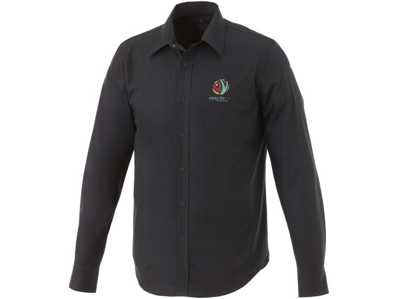 Hamell stretch heren overhemd met lange mouwen Hamell stretch heren overhemd met lange mouwen