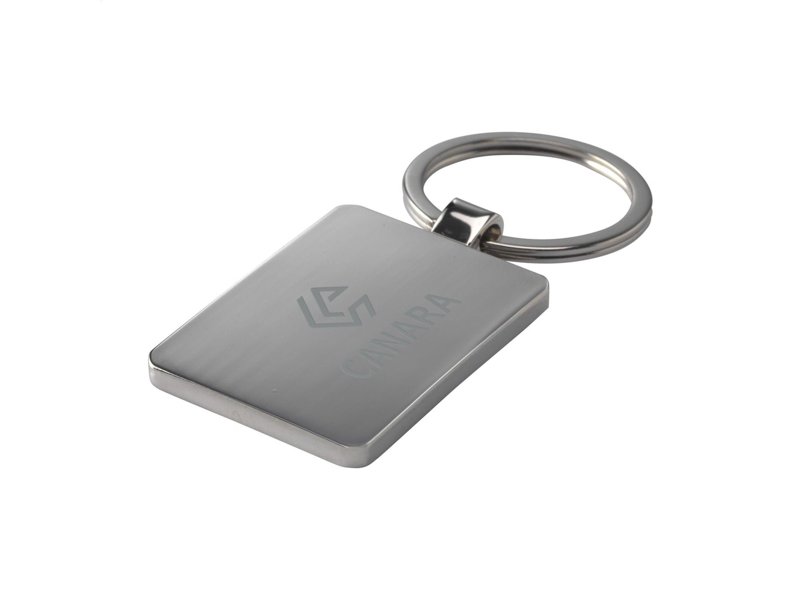 Bamboo Key Rectangle sleutelhanger