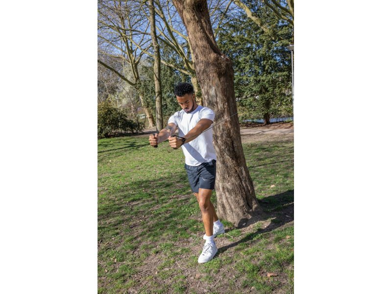 Fitness weerstandsband in etui