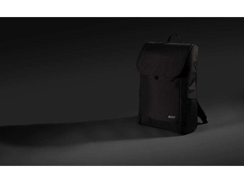 Swiss Peak Fern AWARE™ RPET allover zip 15" laptop rugzak