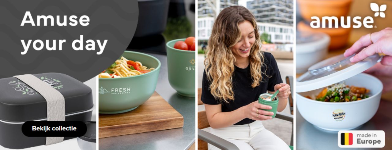 Amuse : Lunchbox met eigen logo