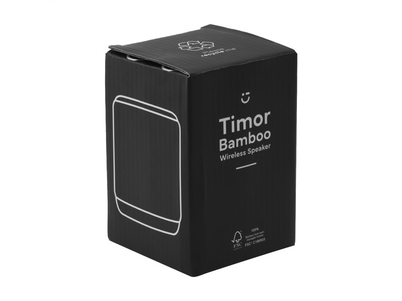 Timor Bamboo Wireless Speaker draadloze speaker Timor Bamboo Wireless Speaker draadloze speaker