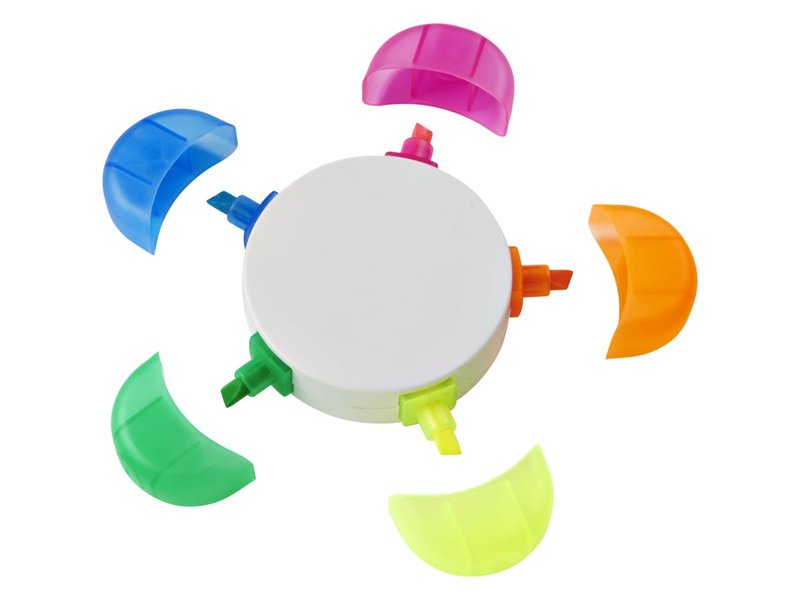 Bloemvormige markeerstiftenset