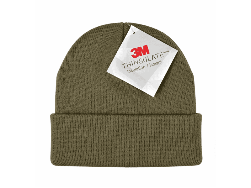 Thinsualte warme wintermutsen, vanaf 25 stuks al leverbaar met uw logo - Borduren -