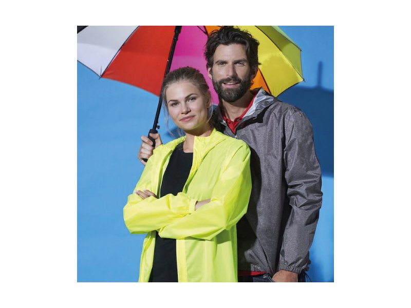 Basic windbreaker, leuk met opdruk