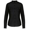 Kariban Damespilootoverhemd lange mouwen