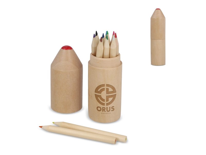 Premium houten kleurpotlodenset Premium houten kleurpotlodenset