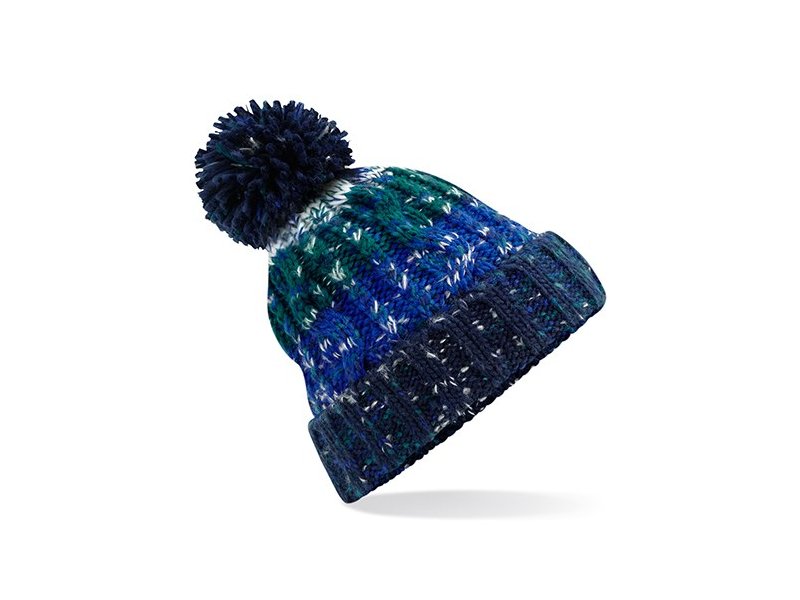 Beechfield - Corkscrew Pom Pom Beanie Beechfield - Corkscrew Pom Pom Beanie