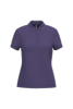 Kariban Piqué-damespolo korte mouwen