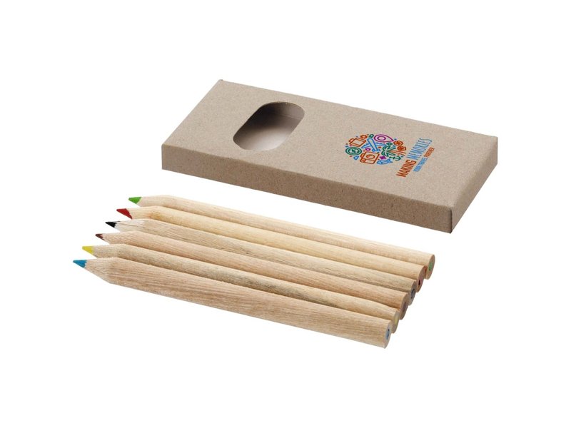 Artemaa 6-delige potlood kleurset Artemaa 6-delige potlood kleurset