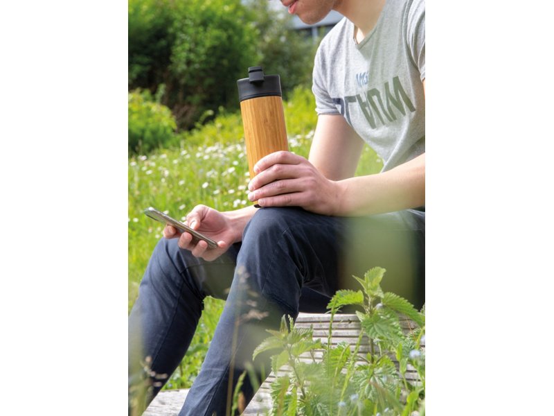 Bogota bamboe lekvrije isoleer koffiebeker Bogota bamboe lekvrije isoleer koffiebeker