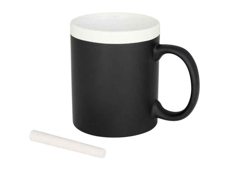Chalk-write 330 ml beschrijfbare mok met krijt Chalk-write 330 ml beschrijfbare mok met krijt