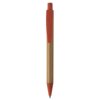 Ball pen bamboe met tarwestro