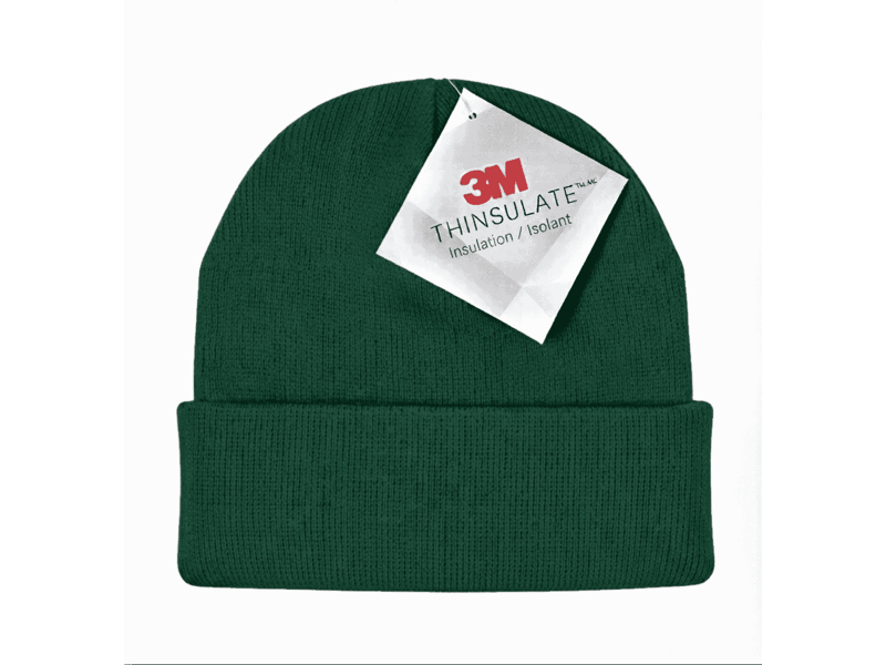 Thinsualte warme wintermutsen, vanaf 25 stuks al leverbaar met uw logo - Borduren -