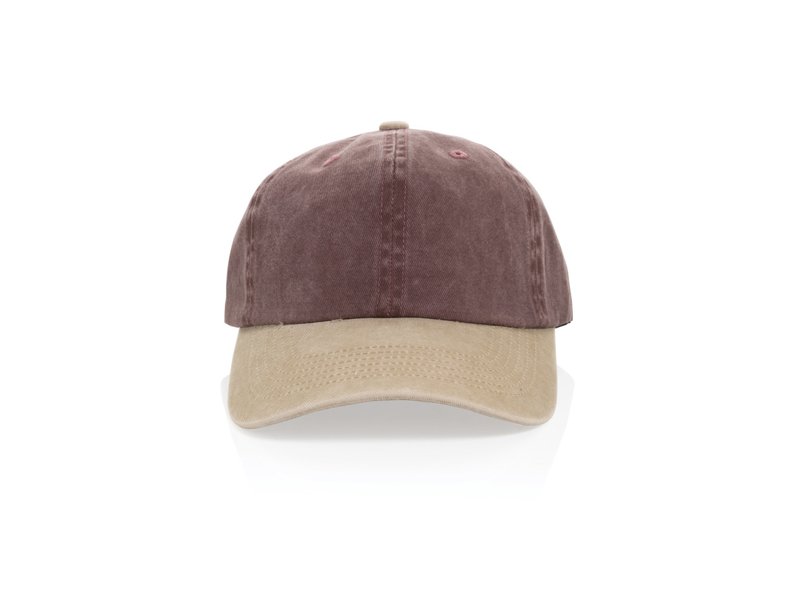 BEAU AWARE™ Washed 6 panel twill two tone cap BEAU AWARE™ Washed 6 panel twill two tone cap