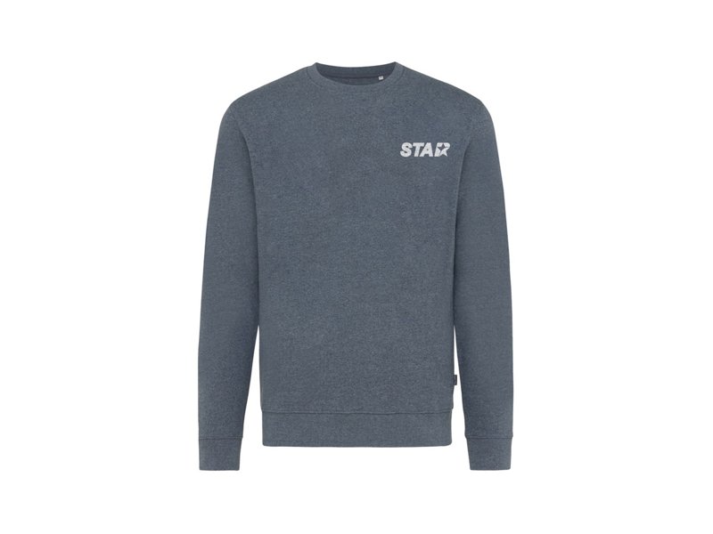 Sweater van gerecycled katoen sweater ongeverfd - minder belasting van het milieu