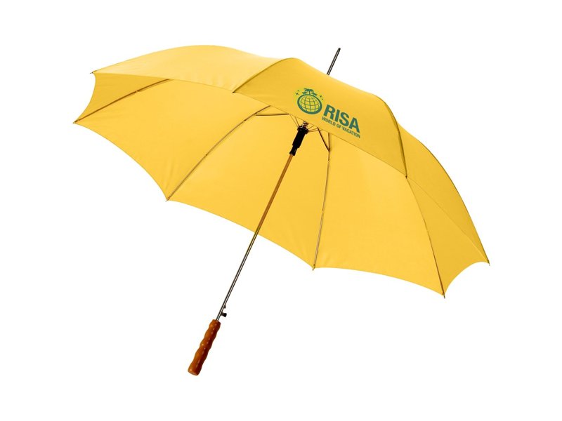 Lisa 23'' automatische paraplu met houten handvat