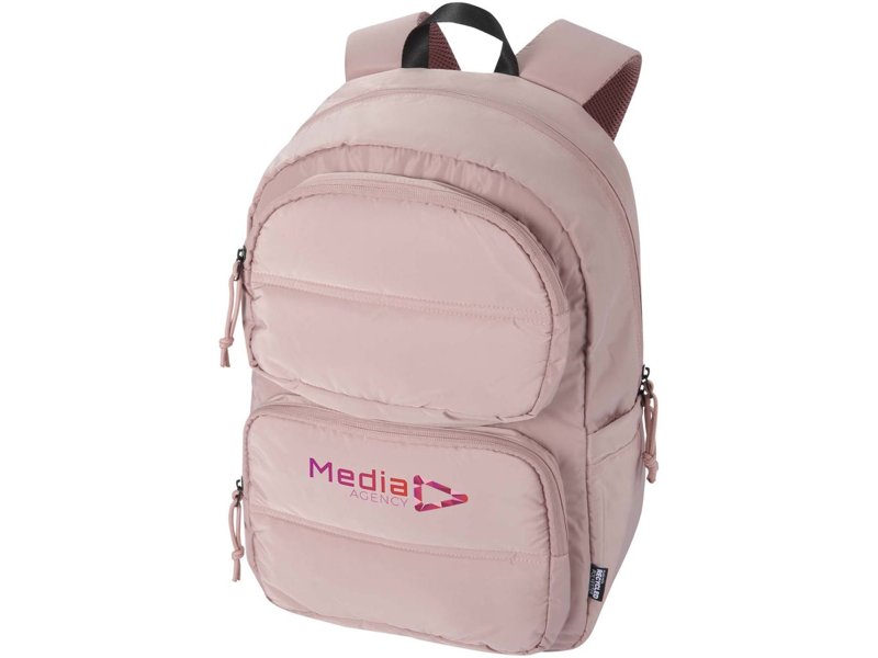 Puffer 15,6" gerecycleerde laptoptas 18L