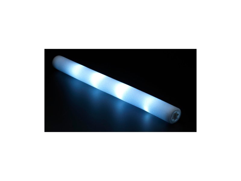 Foam Party Glow LED Stick White Foam Party Glow LED Stick White