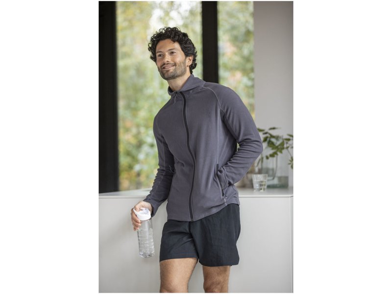 Zelus heren fleece jas