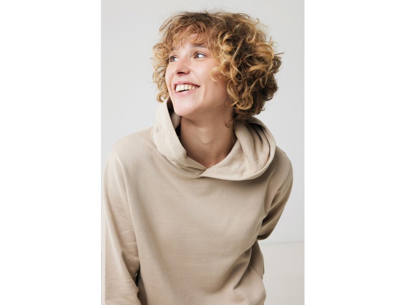 Iqoniq Yengo recycled katoen hoodie met steekzakken Iqoniq Yengo recycled katoen hoodie met steekzakken