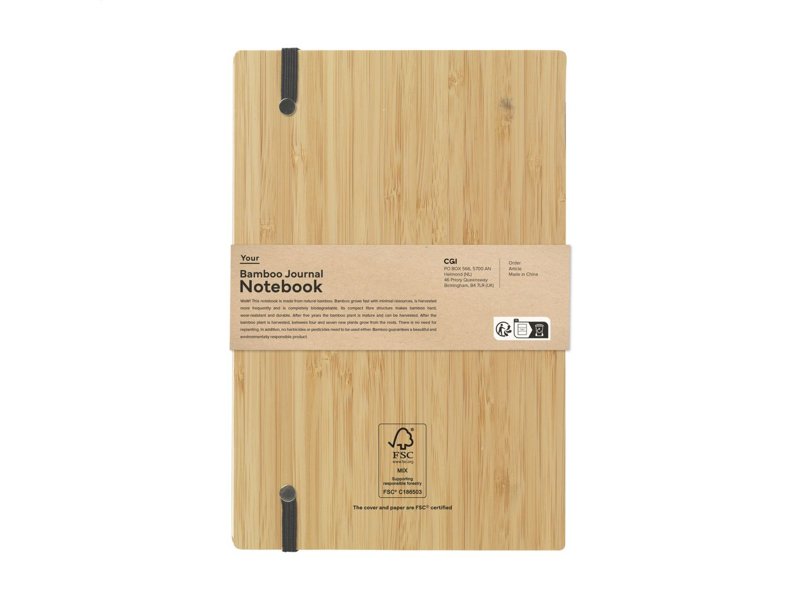 Bamboo Journal Notebook A5 notitieboek Bamboo Journal Notebook A5 notitieboek