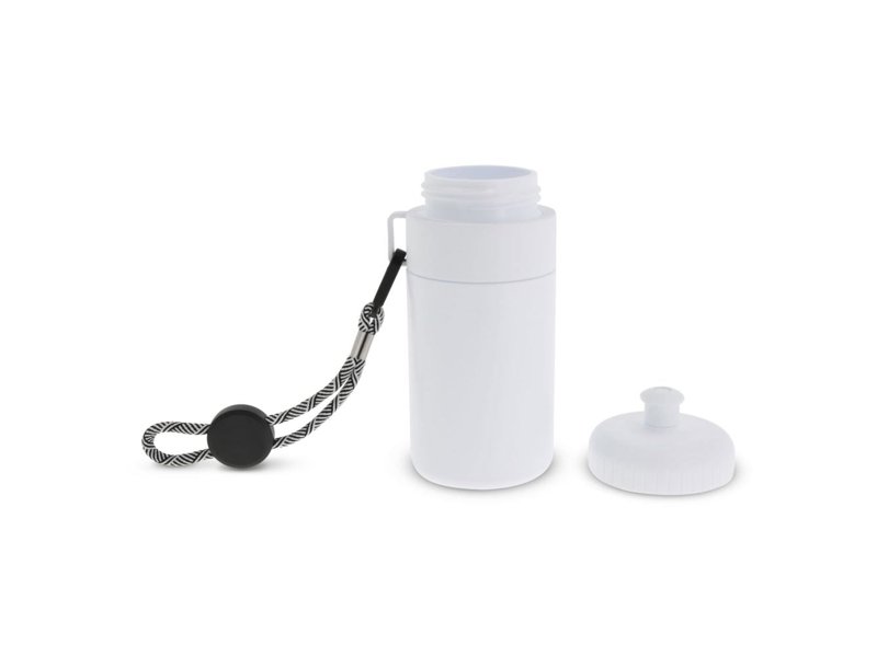 Bidon met rand en koord 500ml