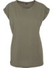 BYB Women's extended shoulder tee BYB Women's extended shoulder tee