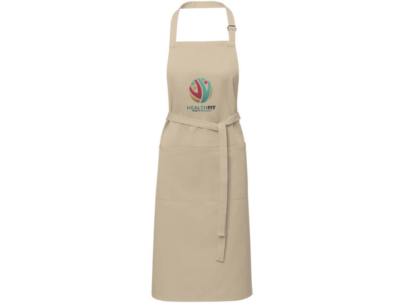 Andrea schort van 240 g/m² met verstelbare nekband - Totziens Promotions Andrea schort van 240 g/m² met verstelbare nekband - Totziens Promotions