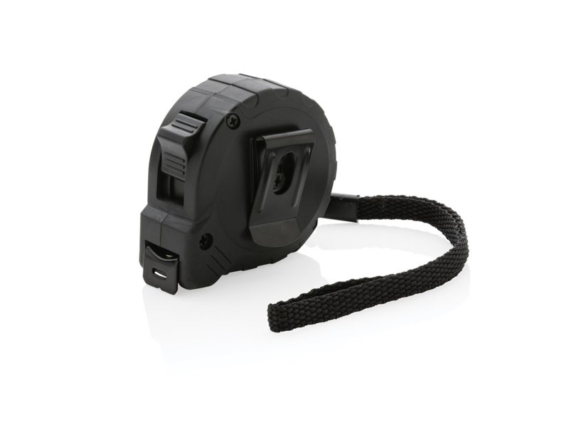 RCS gerecycled plastic 3M/16 mm rolmaat met stopknop RCS gerecycled plastic 3M/16 mm rolmaat met stopknop