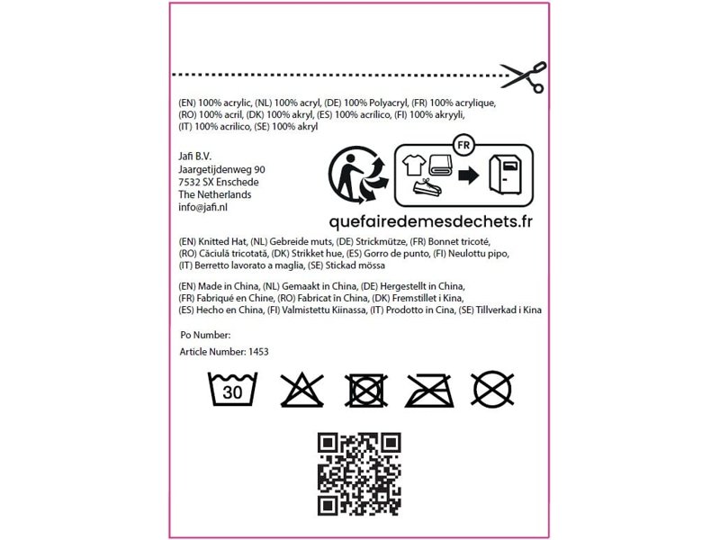 Beanie borduren met eigen ontwerp? | Snel en voordelig bij Totziens!