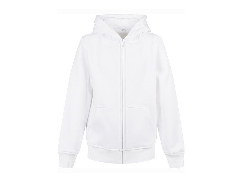 Build Your Brand - Kids´ Organic Basic Zip Hoody