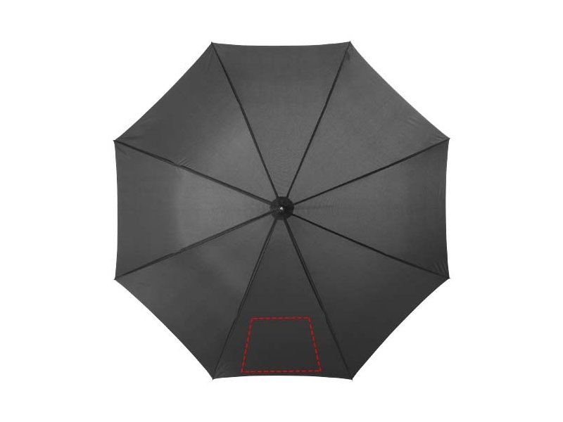 Lisa 23'' automatische paraplu met houten handvat