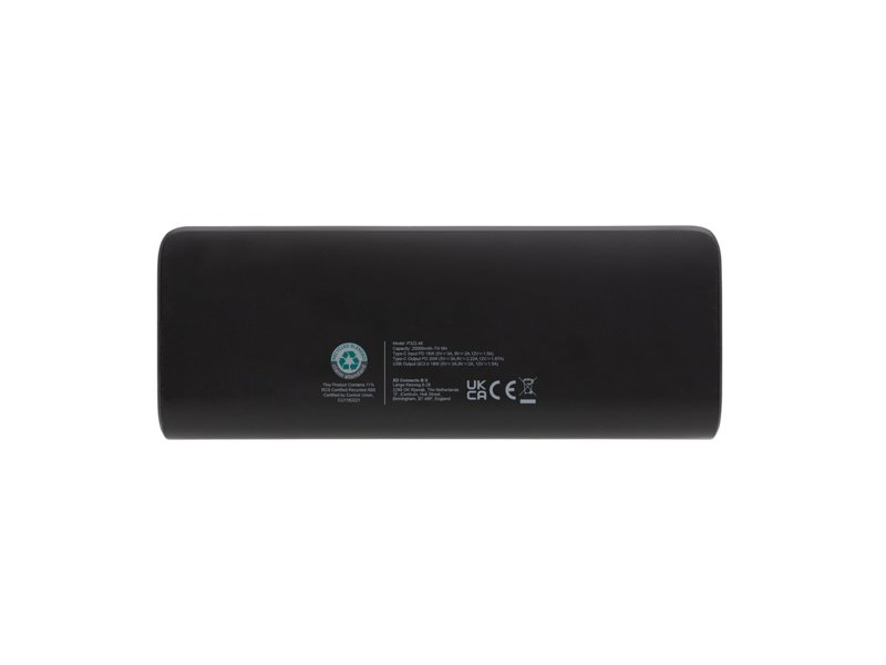 FlashCharge RCS rplastic 20000 mah powerbank met snelladen FlashCharge RCS rplastic 20000 mah powerbank met snelladen