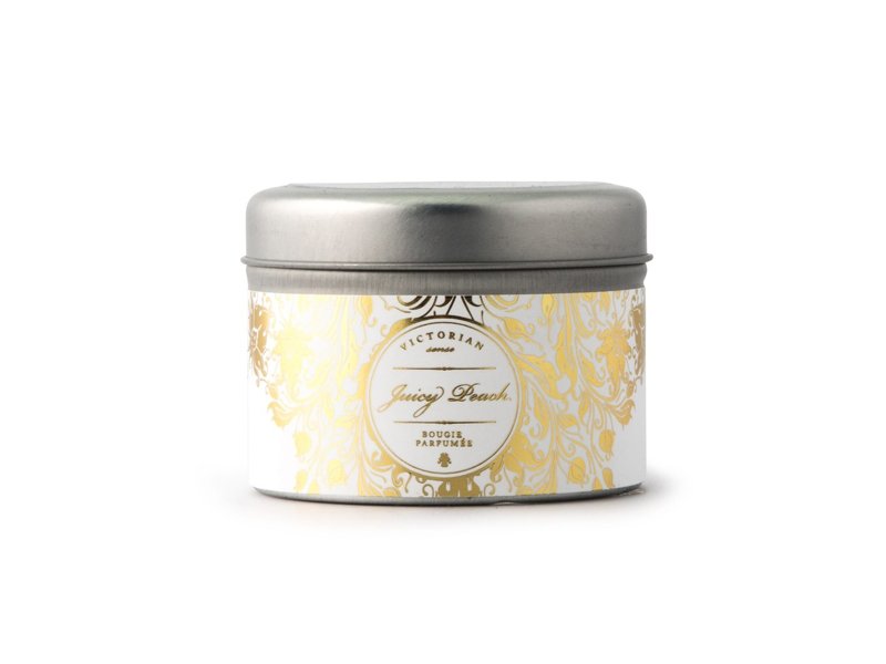 Victorian Sense Tinbox Juicy Peach geurkaars