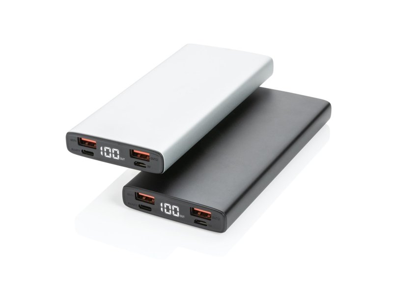 Aluminium 18W 10.000 mAh PD Powerbank