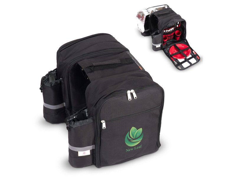 Dubbele picknick fietstas