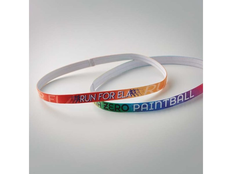 Haarbandjes met logo Haarbandjes met logo