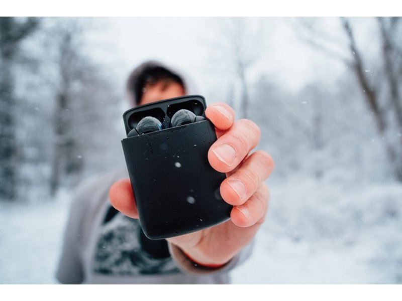 Skywave RCS gerecycled plastic solar oordopjes Skywave RCS gerecycled plastic solar oordopjes