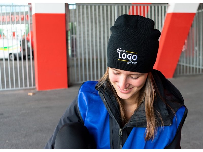 Gebreide muts Gebreide muts