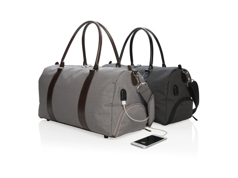 Weekendtas met USB oplaadpunt Weekendtas met USB oplaadpunt