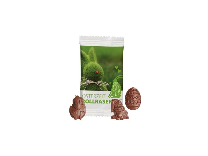 Chocolade Paasfiguur in papieren zakje