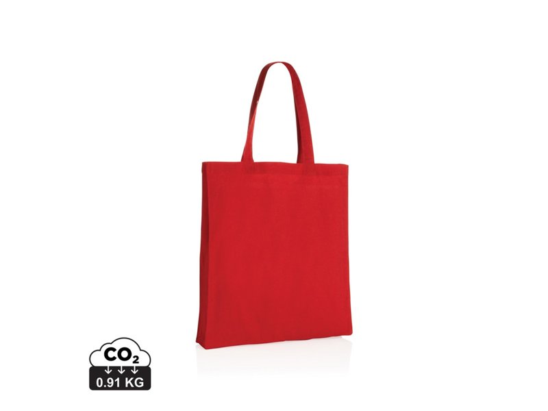 Impact AWARE™ gerecycled katoenen draagtas met bodem 145gsm Impact AWARE™ gerecycled katoenen draagtas met bodem 145gsm