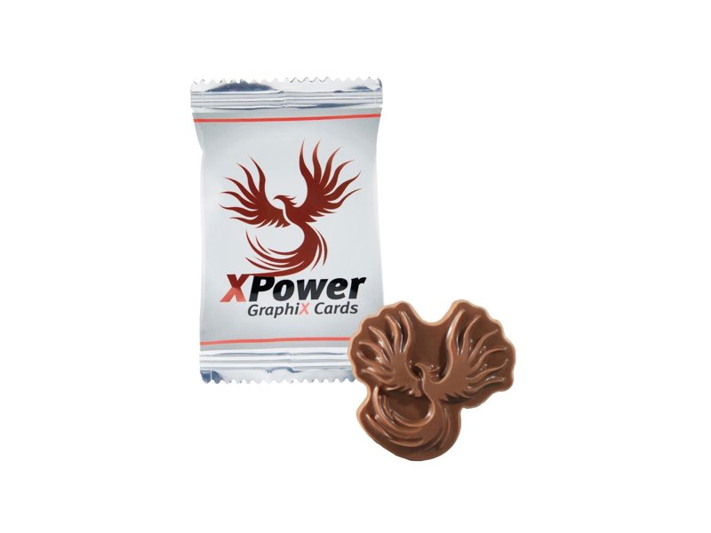 Eigen vorm chocolade