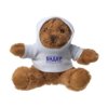 Teddybeer met hooded shirt: Leuk met uw logo