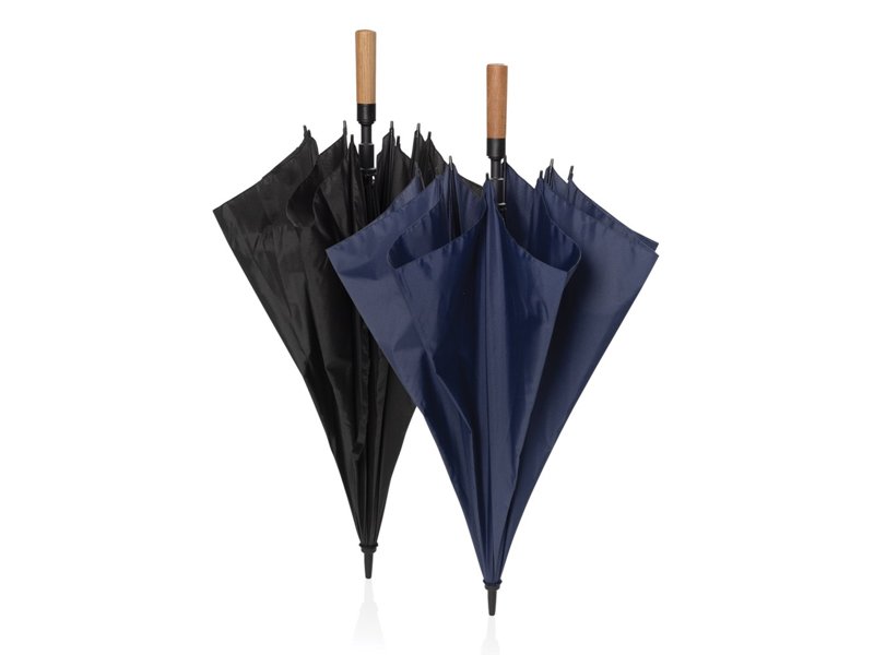 Tony Aware™ RPET 30 inch acacia auto open paraplu Tony Aware™ RPET 30 inch acacia auto open paraplu