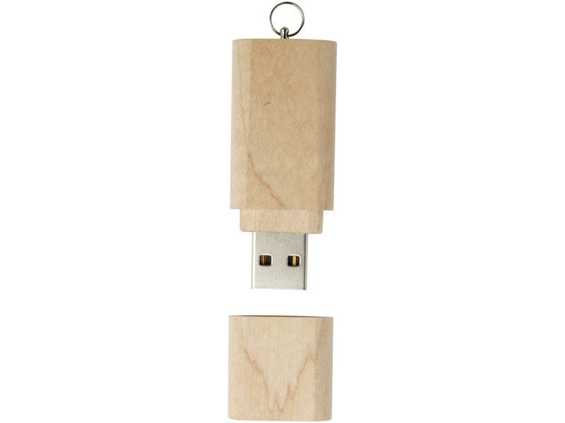 Houten USB 3.0 met sleutelring