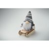 Kabouter op houten slee FROSTY
